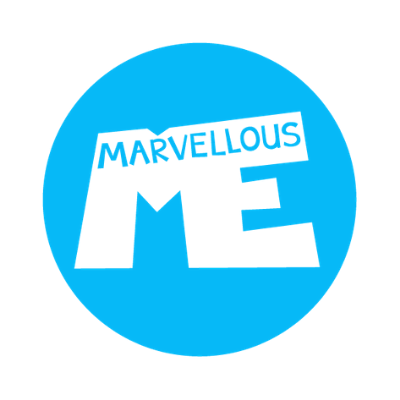 A round logo for Marvellous me
